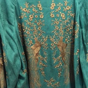 Lightweight embroidered jacket